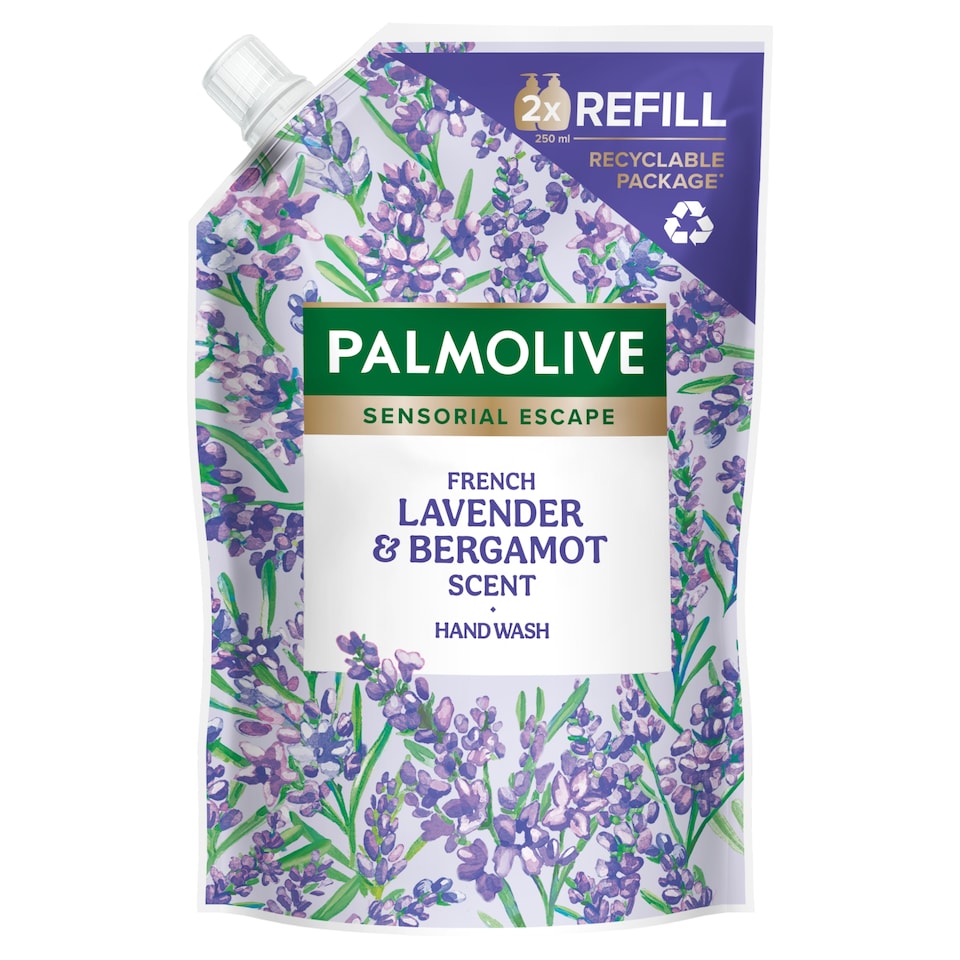 Obrázek 1 pro produkt Palmolive Sensorial Escape French Lavender & Bergamot tekuté mýdlo na ruce 500ml