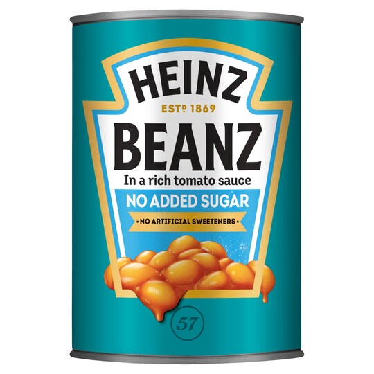 Heinz Baked Beans No Added Sugar 415G - Tesco Groceries