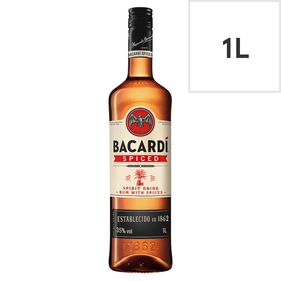 image 1 of Bacardi Spiced Rum 1L