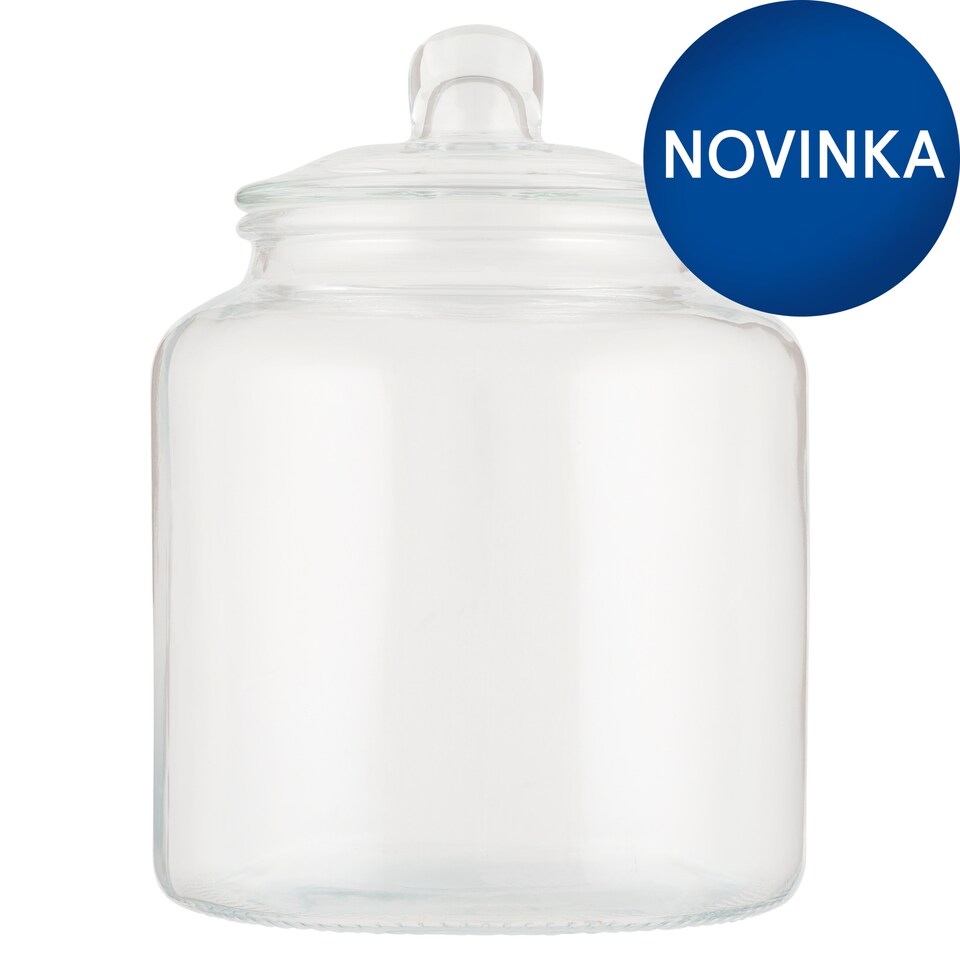 Tesco Glass Cookie Jar 1.8 L