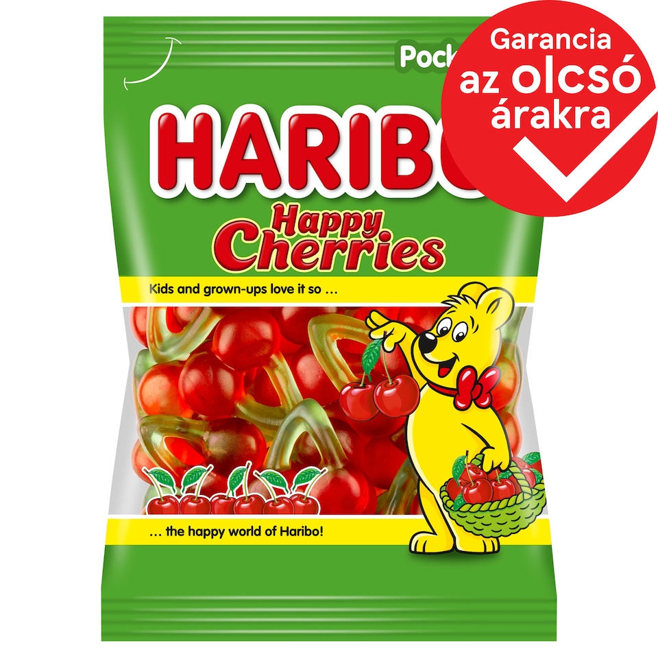 Haribo Happy Cherries Fruit Flavoured Gums 100 g
