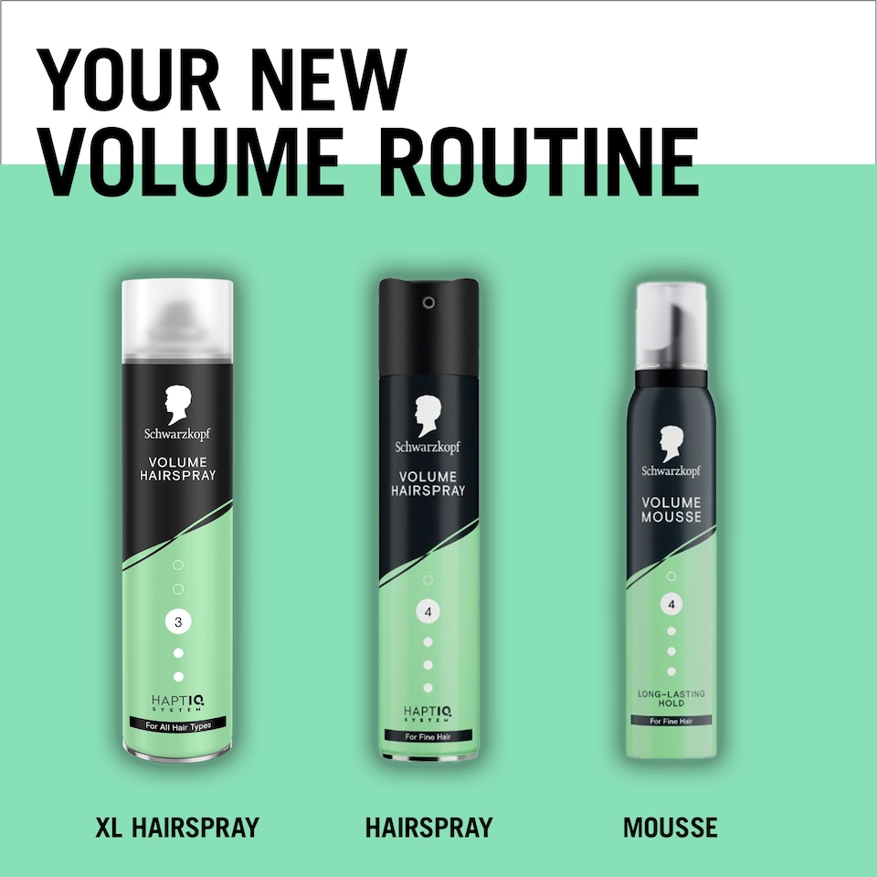 image 1 of Schwarzkopf Volume Hairspray 400ml