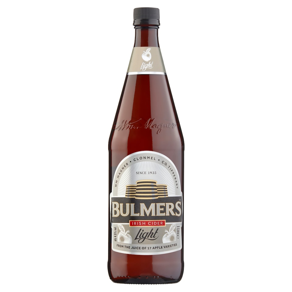 image 1 of Bulmers Light 1Litre Bottle
