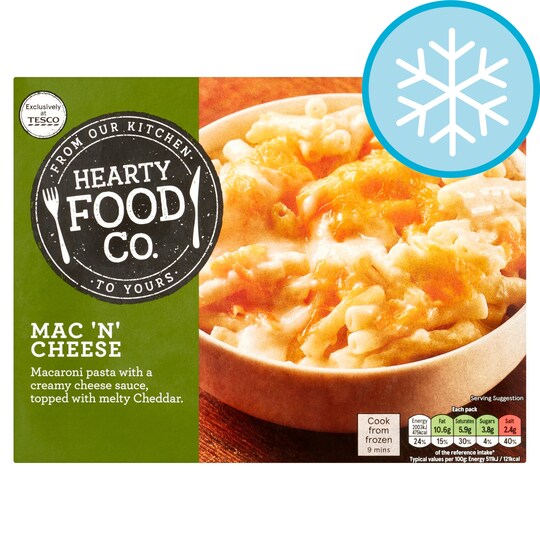 Hearty Food Co Mac 'N' Cheese 400G Tesco Groceries