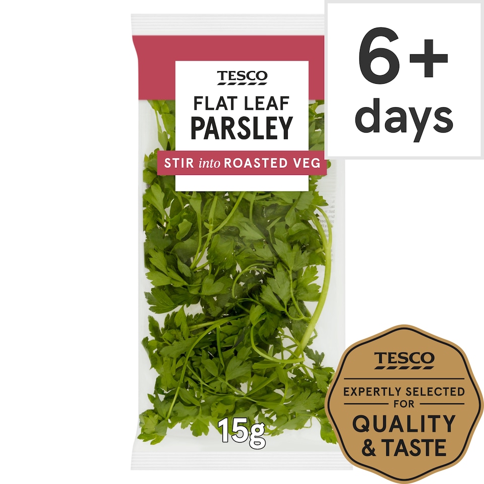 Tesco Flat Leaf Parsley 15G (C)