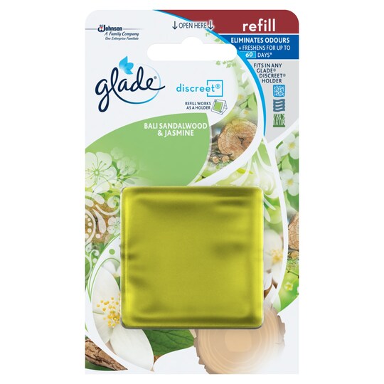 Glade Discreet Refill Bali Sandlewood Tesco Groceries