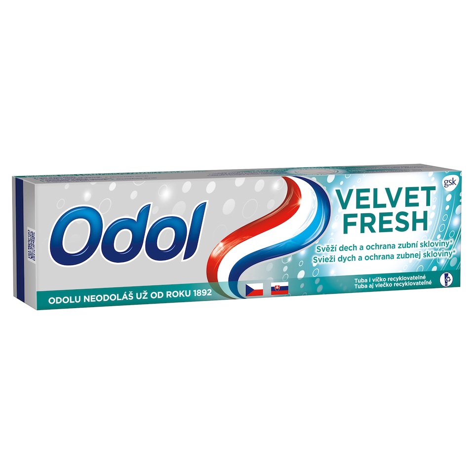 image 1 of Odol Velvet Fresh Toothpaste with Fluoride 75ml