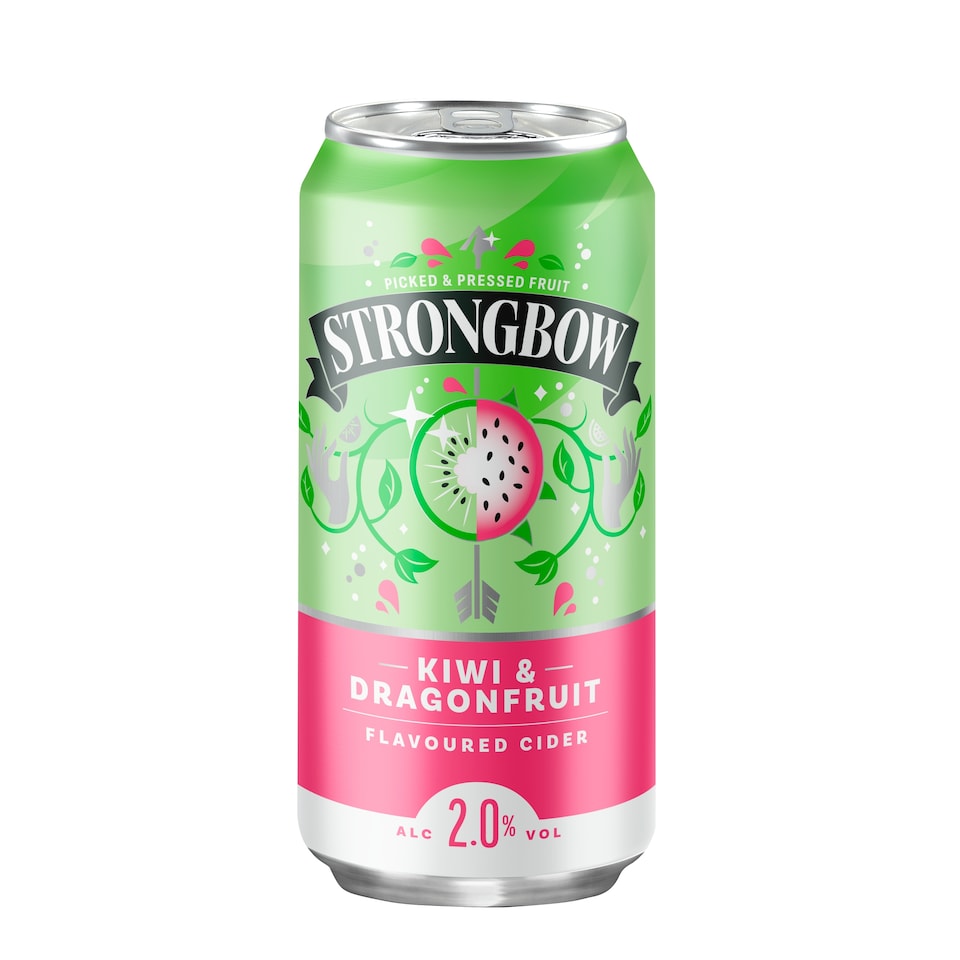 Obrázek 1 pro produkt Strongbow S příchutí kiwi a dračího ovoce 440ml