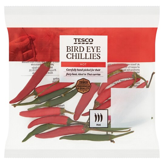 Tesco Bird Eye Chillies 25G Price Marked Tesco Groceries