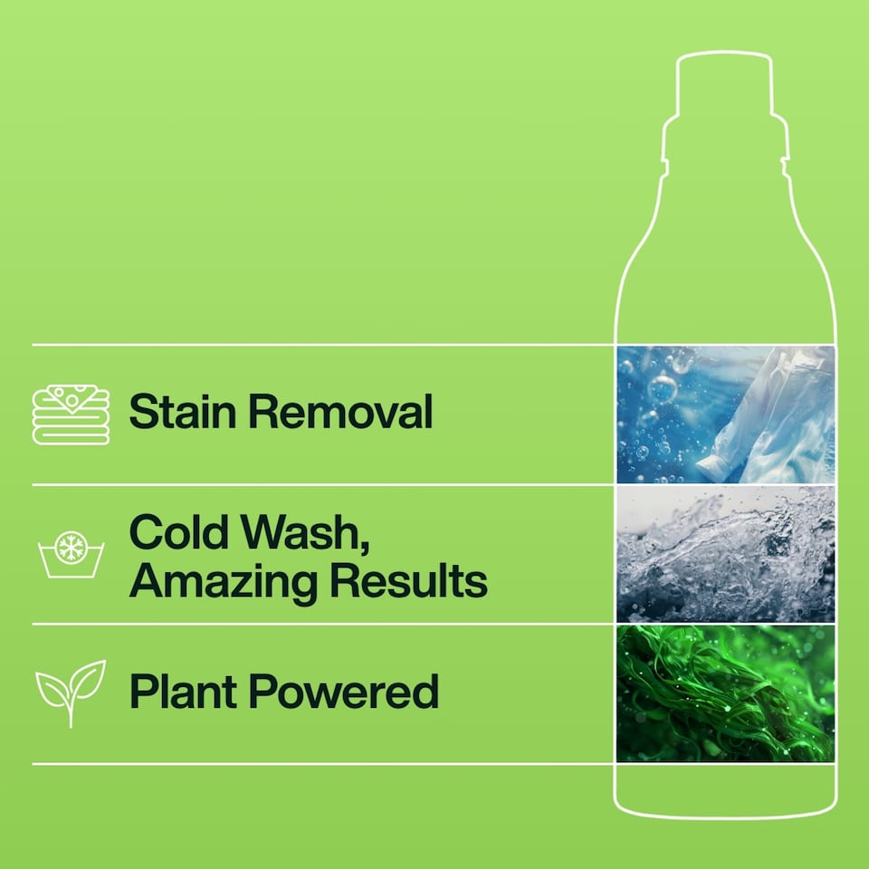 image 1 of INEOS Non Bio Laundry Liquid Geranium + Birch 33 Washes 1L