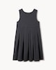 image 2 of F&F School Girls Cotton Rich Pinafore Dress in Grey