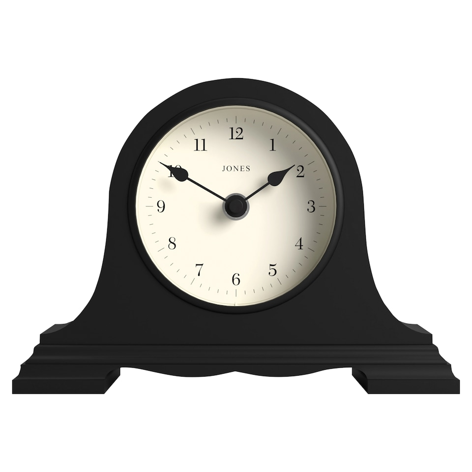 Jones Black Dreamy Mantel Clock