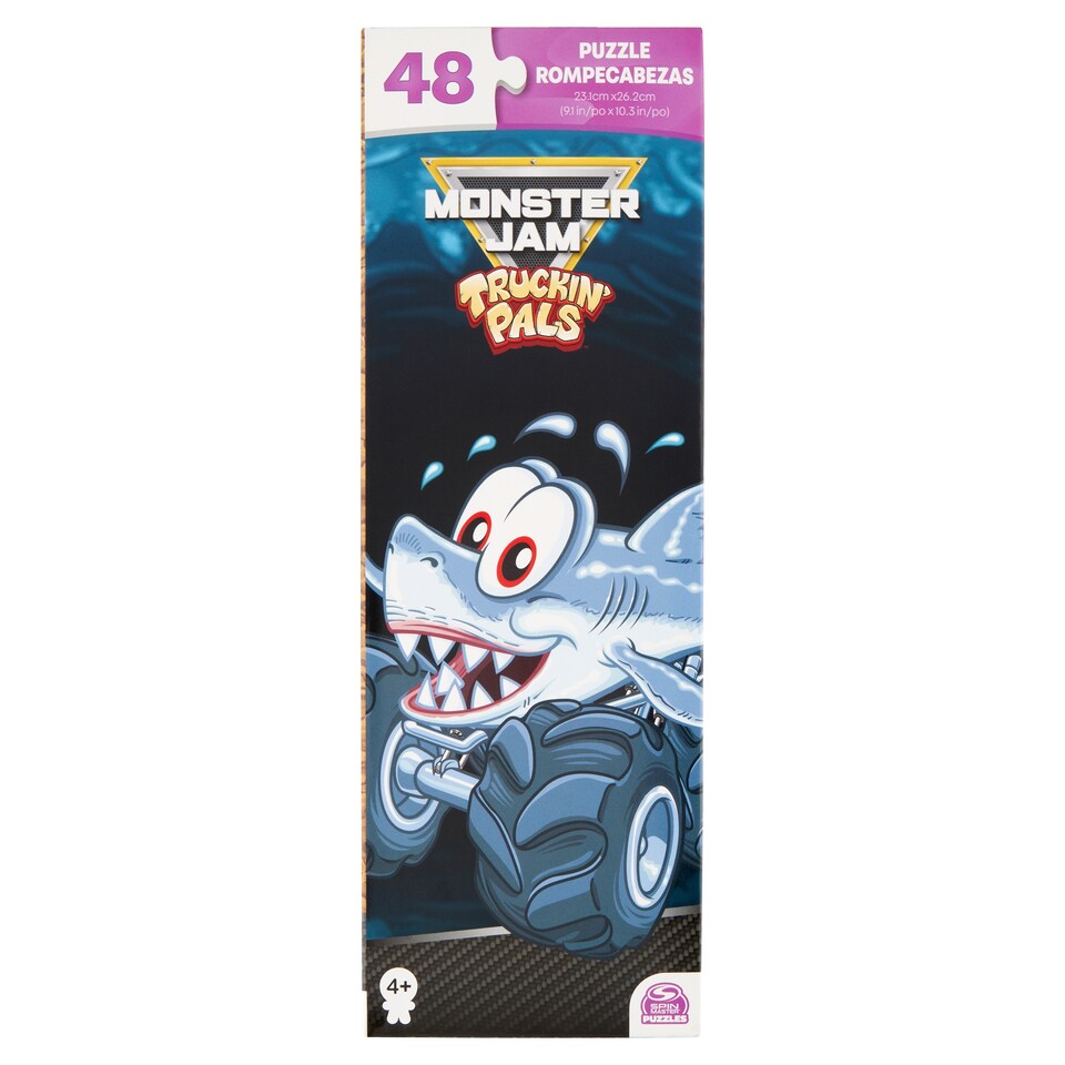 Spin Master Monster Jam Truckin' Pals puzzle 23,1 cm x 26,2 cm