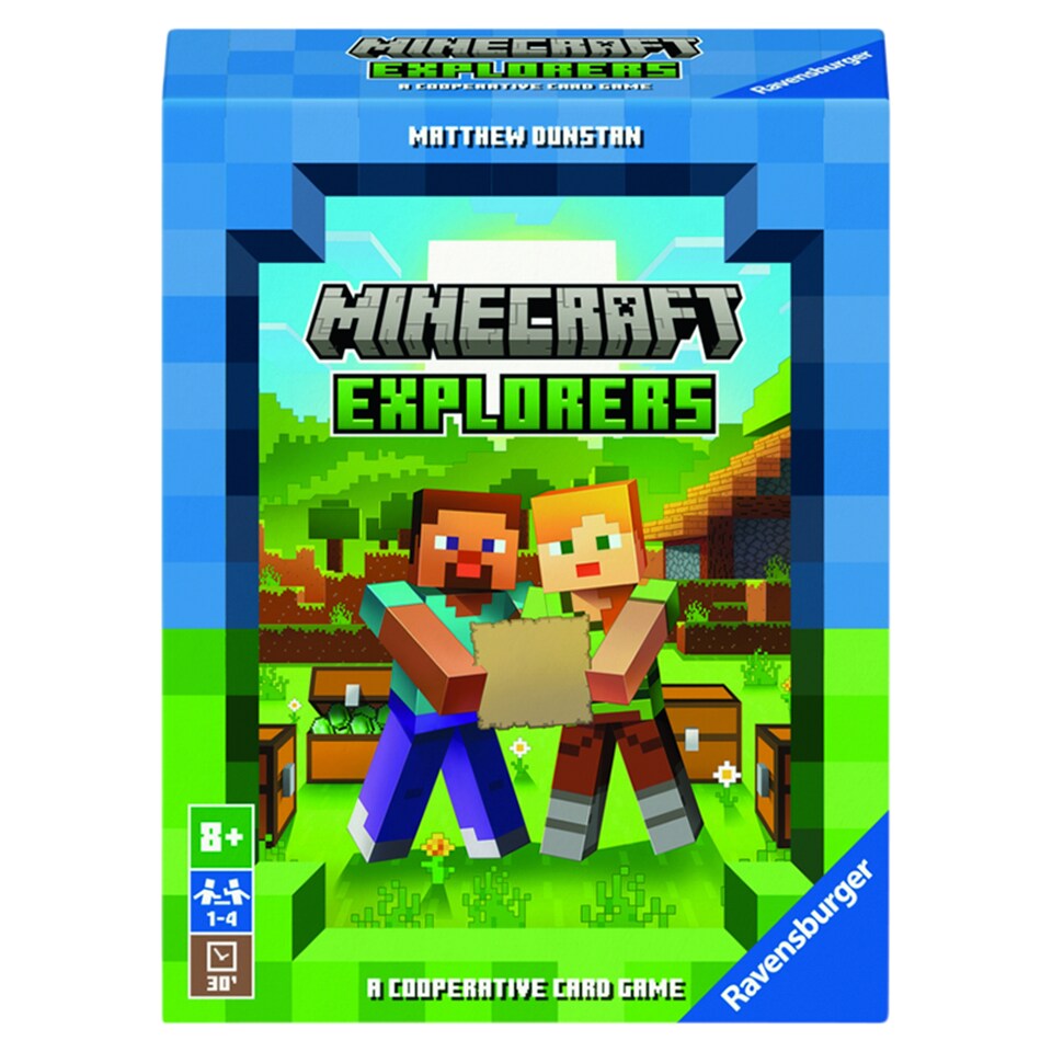 Ravensburger Minecraft Explorers kooperatívna kartová hra