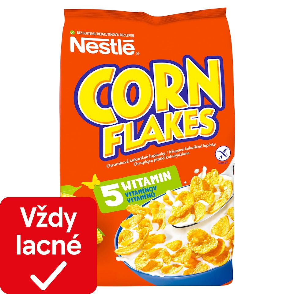 NESTLÉ CORN FLAKES Gluten Free cereálie CLASSIC 500 g