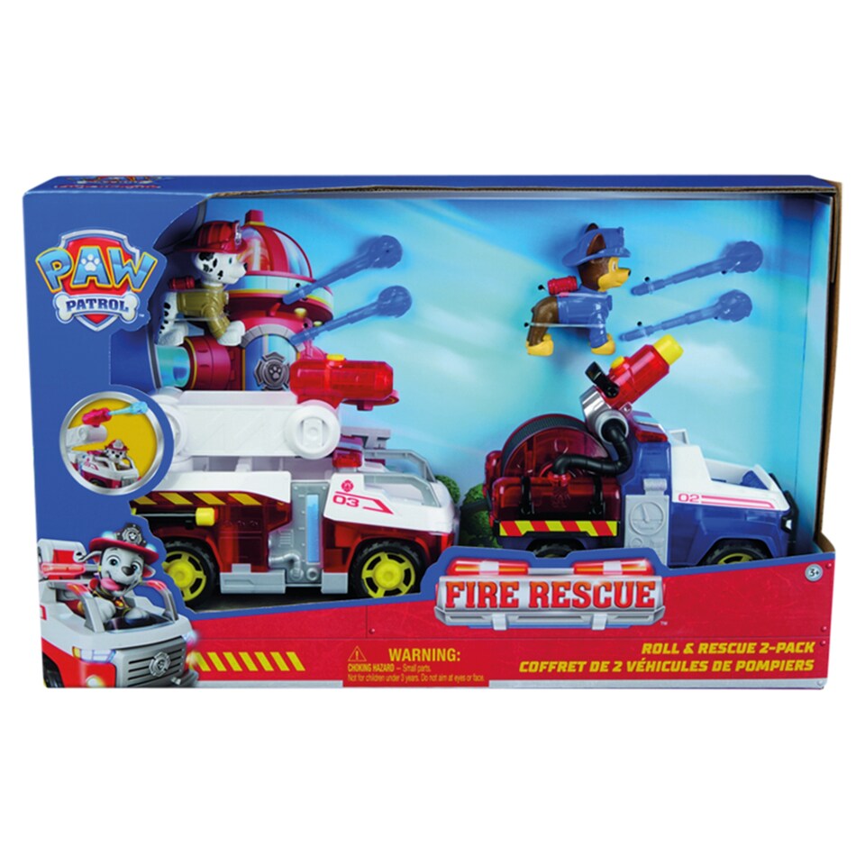 Paw Patrol Fire Rescue Mancs Őrjárat tűzoltó autó készlet