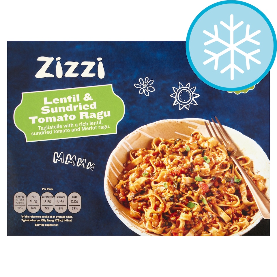 Zizzi Lentil & Sundried Tomato Ragu 400g