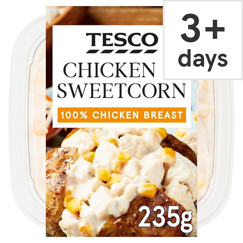 Tesco Chicken & Sweetcorn Sandwich Filler 235g