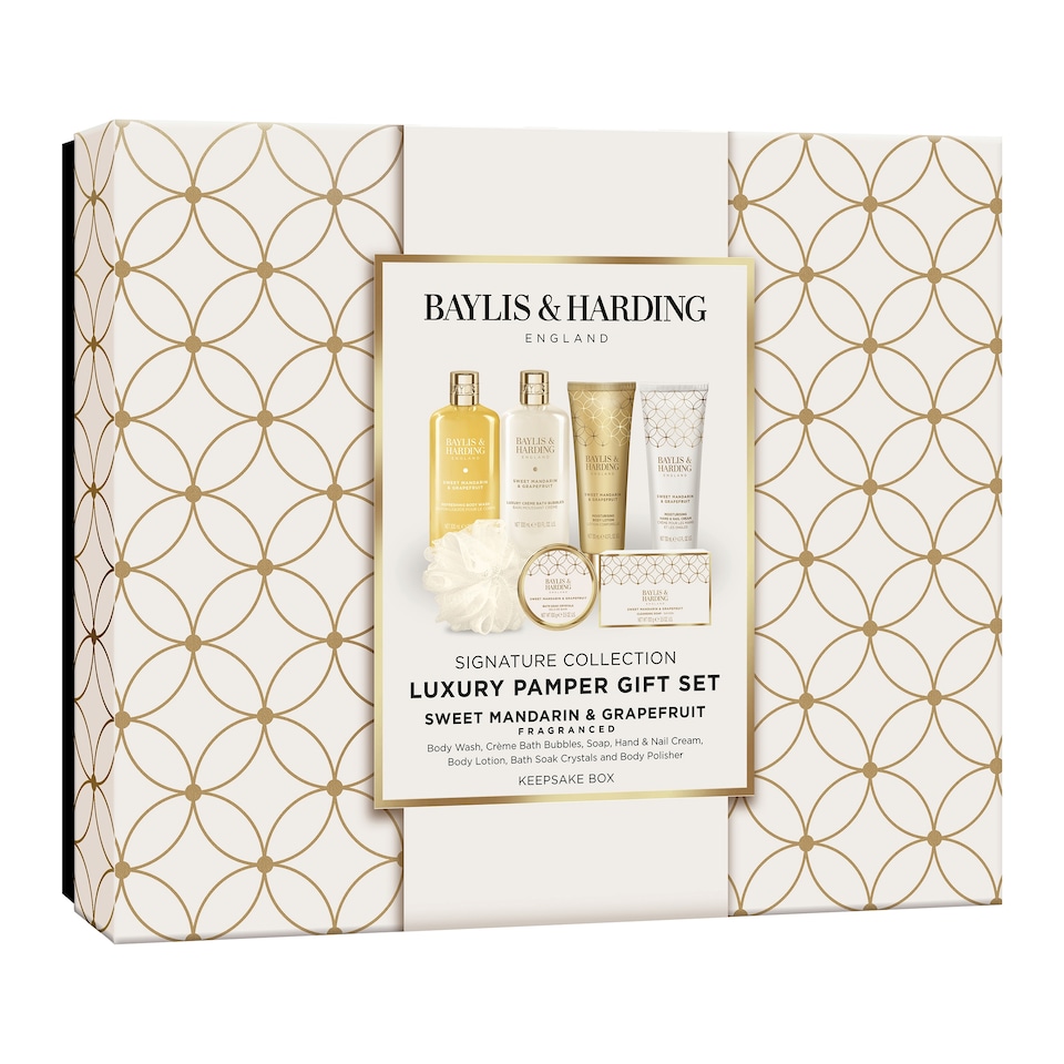 image 1 of Baylis & Harding Sweet Mandarin & Grapefruit Luxury Pamper Gift Set