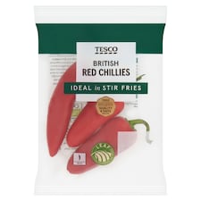 Tesco Red Chillies 60G