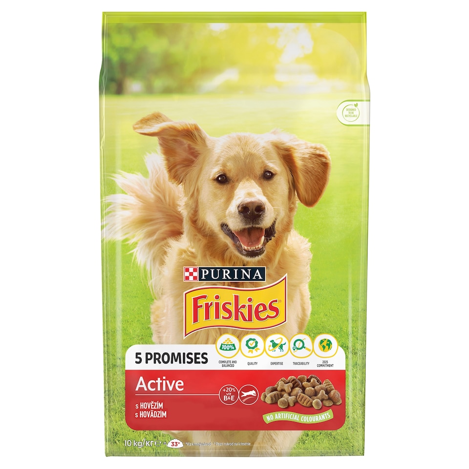 obrázok 1 z Friskies Active s hovädzím 10 kg