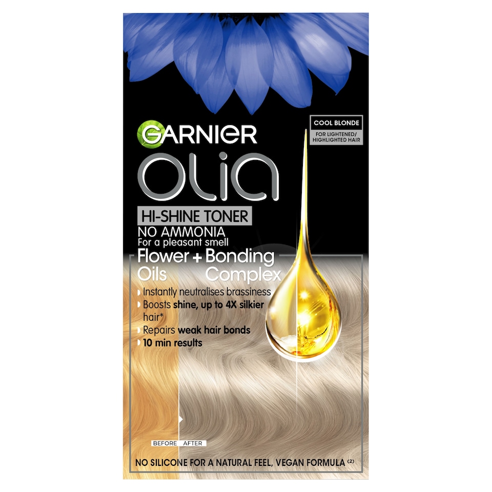 image 1 of Garnier Olia Hi-Shine Toner - Cool Blonde 9.1
