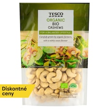 Tesco Organic Bio kešu orechy 150 g