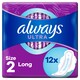 image 1 of Always Ultra Size 2 Long Wings Sanitary Towels 12 Pack