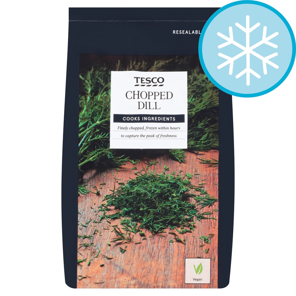 Tesco Dill Chopped 50G