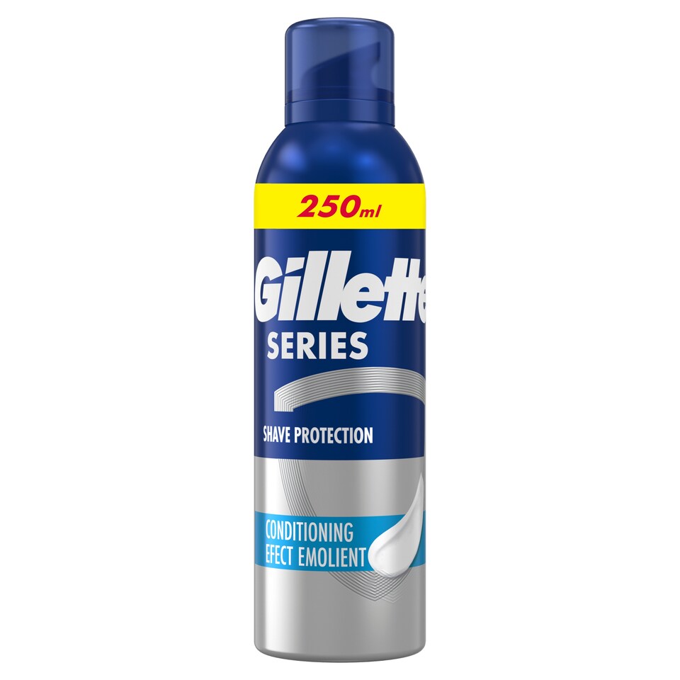 image 1 of Gillette Series Posilňujúca Pena Na Holenie S Kakaovým Maslom, 250ml