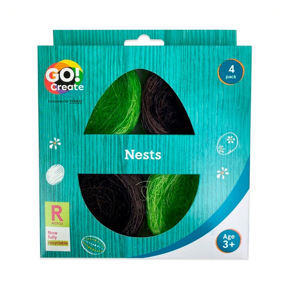 Go Create Easter Nests 4 Pack