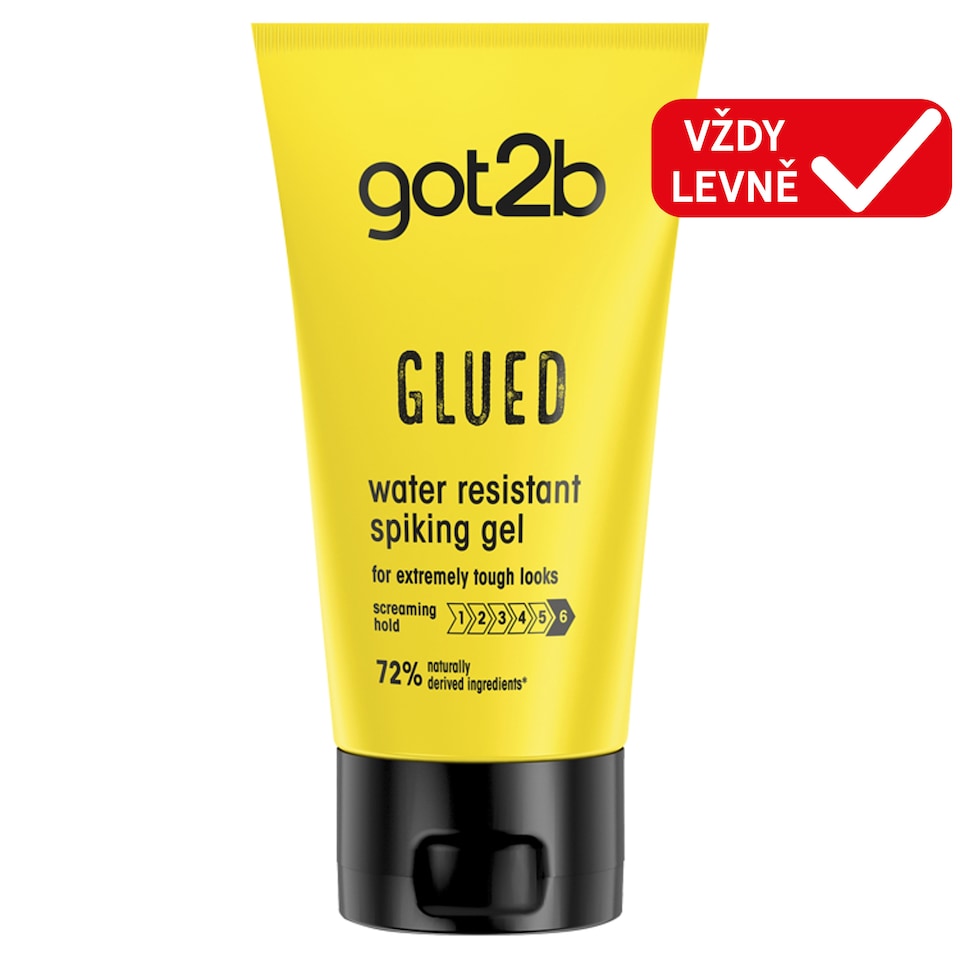 got2b Glued voděodolný gel na vlasy 150ml
