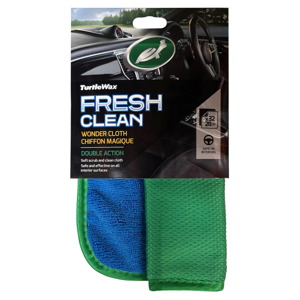 Turtle Wax Fresh Clean Wonder Cloth mikroszálas törlőkendő  32 x 28 cm