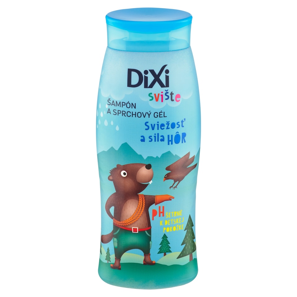 obrázok 1 z Dixi Svište sviežosť a sila hôr šampón a sprchový gél 400 ml