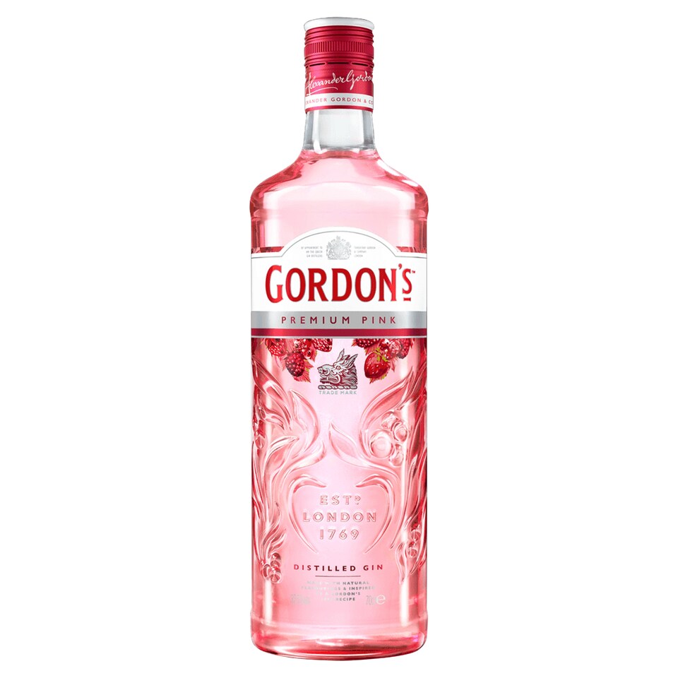 Gordon's Premium Pink destilovaný gin 37,5% 0,70 l