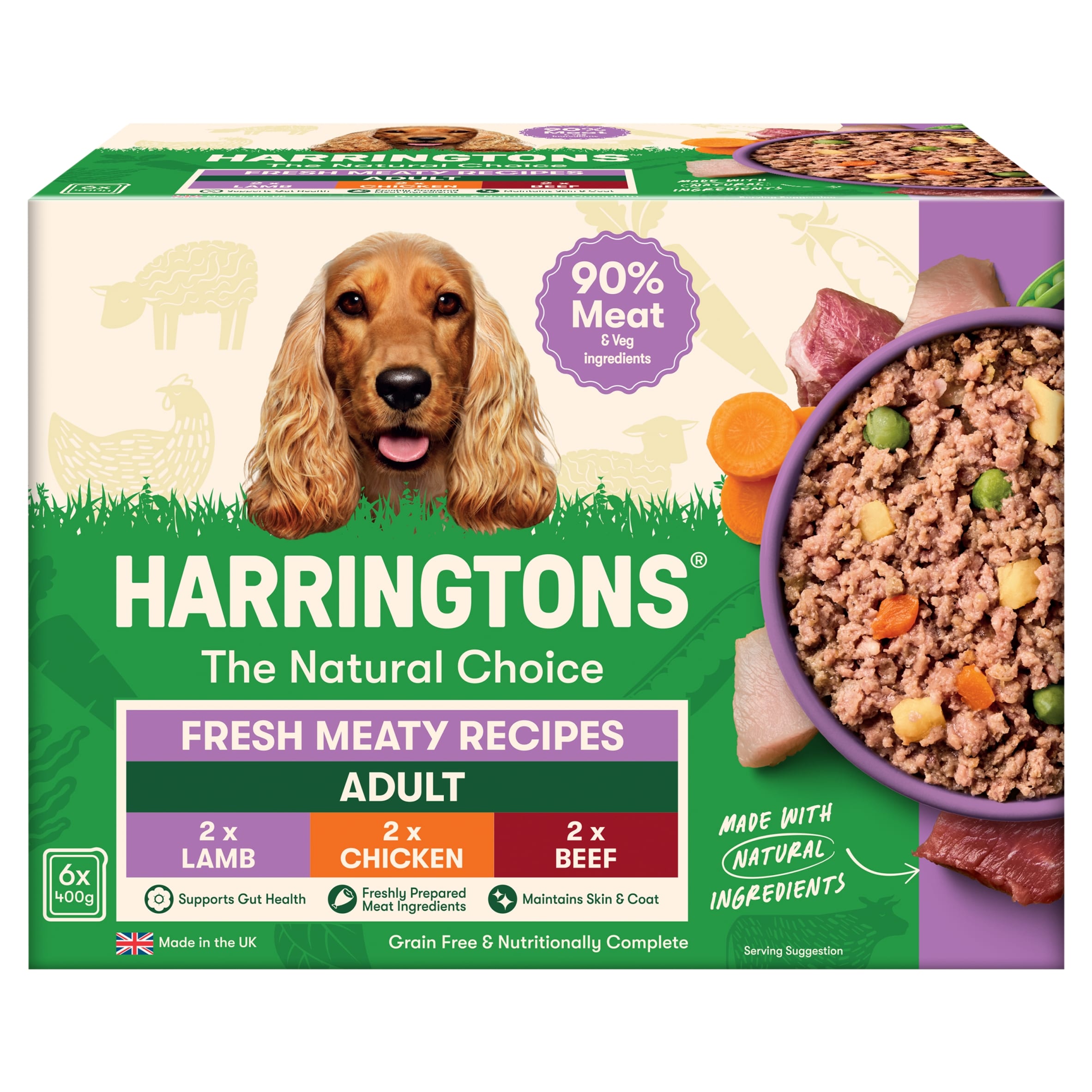 Harringtons Meaty Selection Box 6X400g
