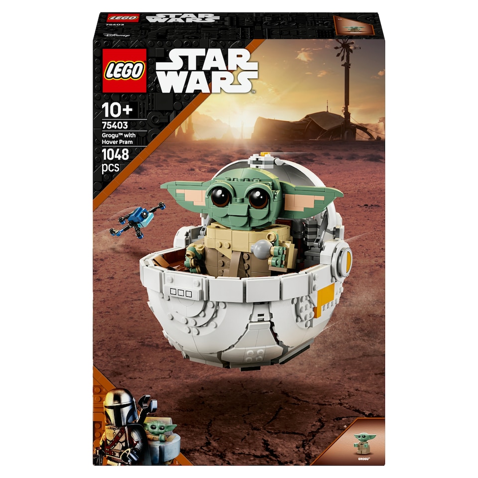 image 1 of LEGO Star Wars 75403 Grogu With Hover Pram