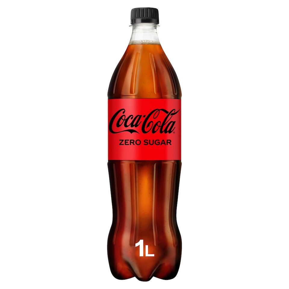 Coca-Cola Zero Sugar Soft Drink 1 Litre