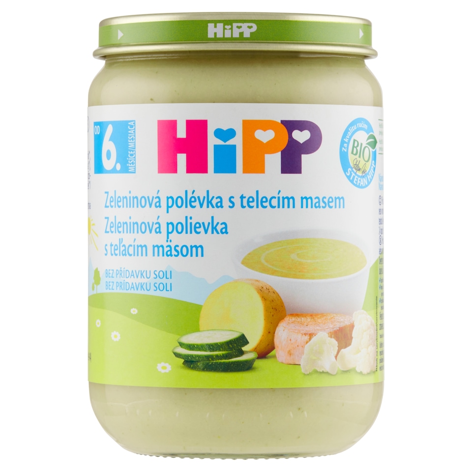 image 1 of Hipp Organic Vegetable Soup with Veal Meat 190g