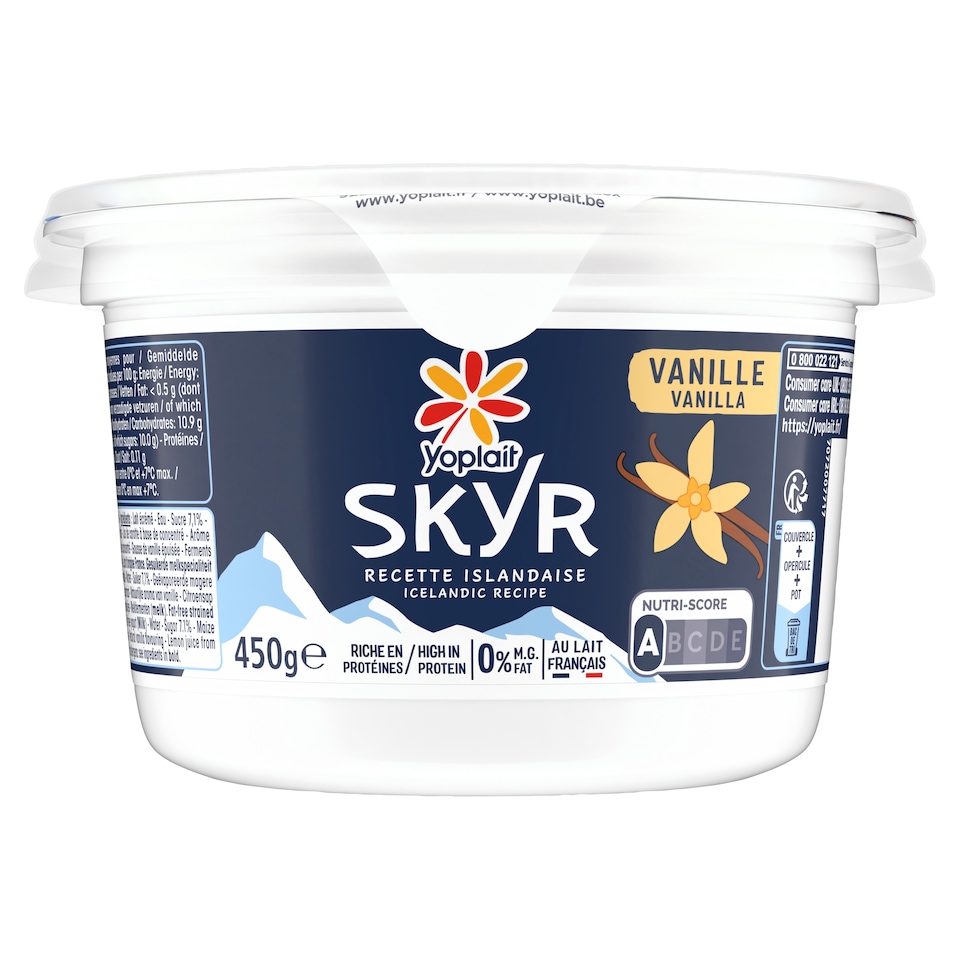 Yoplait SKYR Vanilla Yogurt 450G