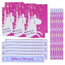 Unicorn Stationery Bumper Pack 18Pcs