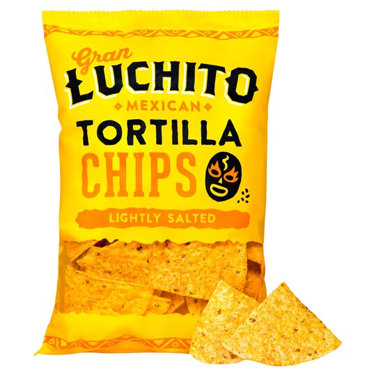 Gran Luchito Lightly Salted Tortilla Chips 170G Tesco Groceries