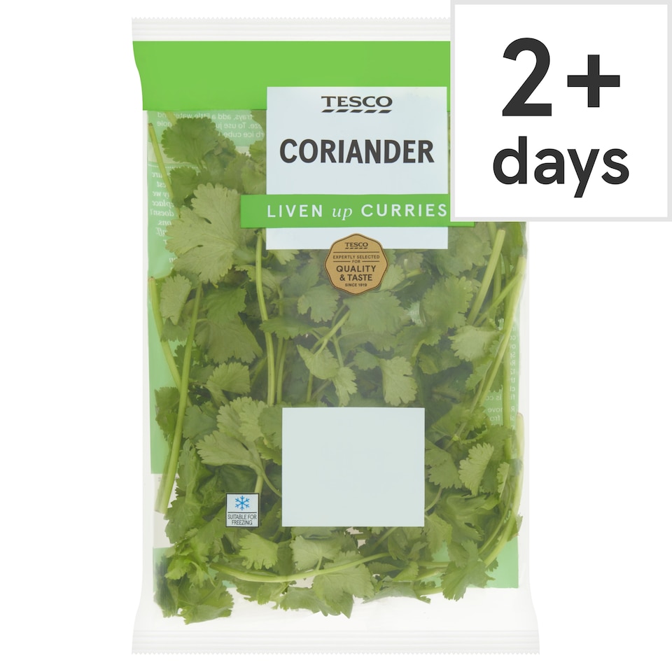 image 1 of Tesco Fresh Cut Coriander 30G