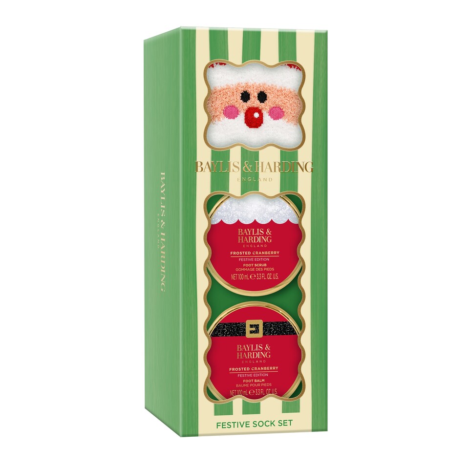 image 1 of Baylis & Harding Festive Sock Gift Set