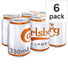 Carlsberg Export Lager 6X330ml Can