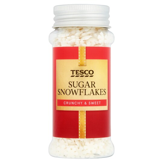 Tesco Snowflakes White 46G