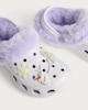 image 3 of Disney Frozen Faux Fur Lined Clogs in Lilac