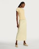 image 2 of F&F Cotton Rich Button Front Top in Yellow