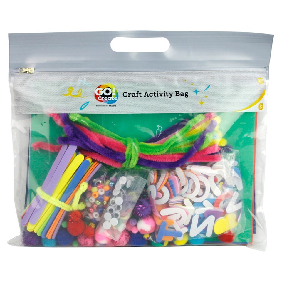 Go Create Craft Activity Bag 500 Pieces