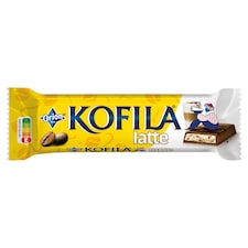 ORION KOFILA Latte Chocolate Bar with Milk Filling with Pieces of Instant Coffee 34g
